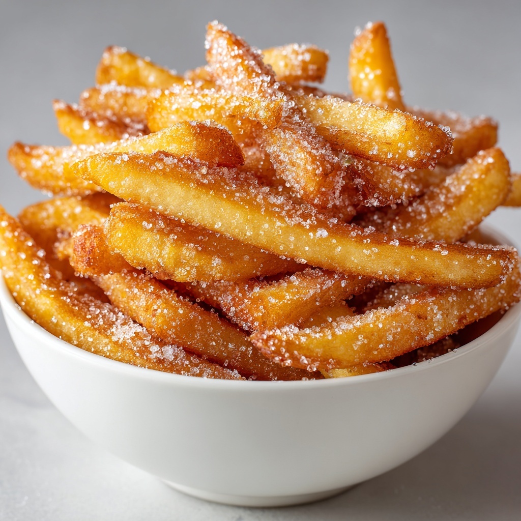 Crispy Air Fryer Apple Fries Recipe - Recipe Image