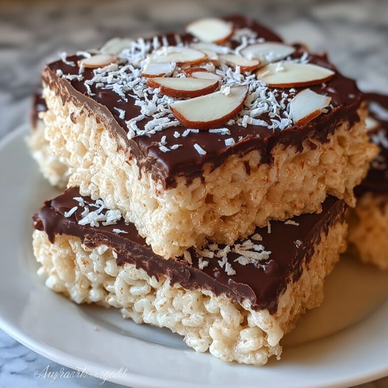 Almond Joy Krispie Treats Recipe