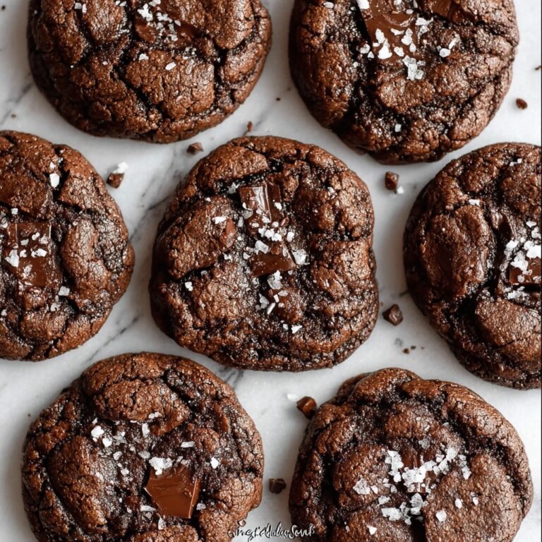 Salted Brownie Cookies Recipe