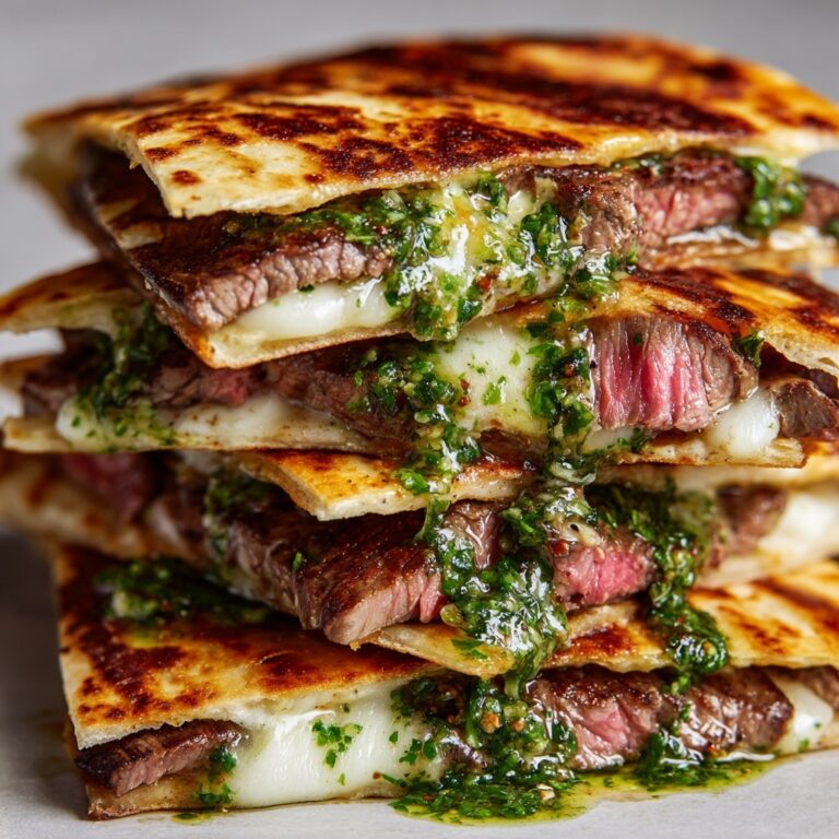 Chimichurri Steak Quesadillas Recipe