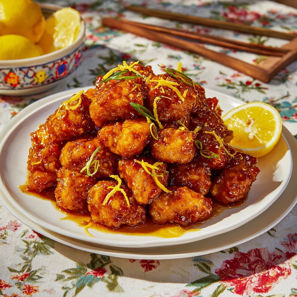 Chinese Lemon Chicken Recipe - Recipe Image