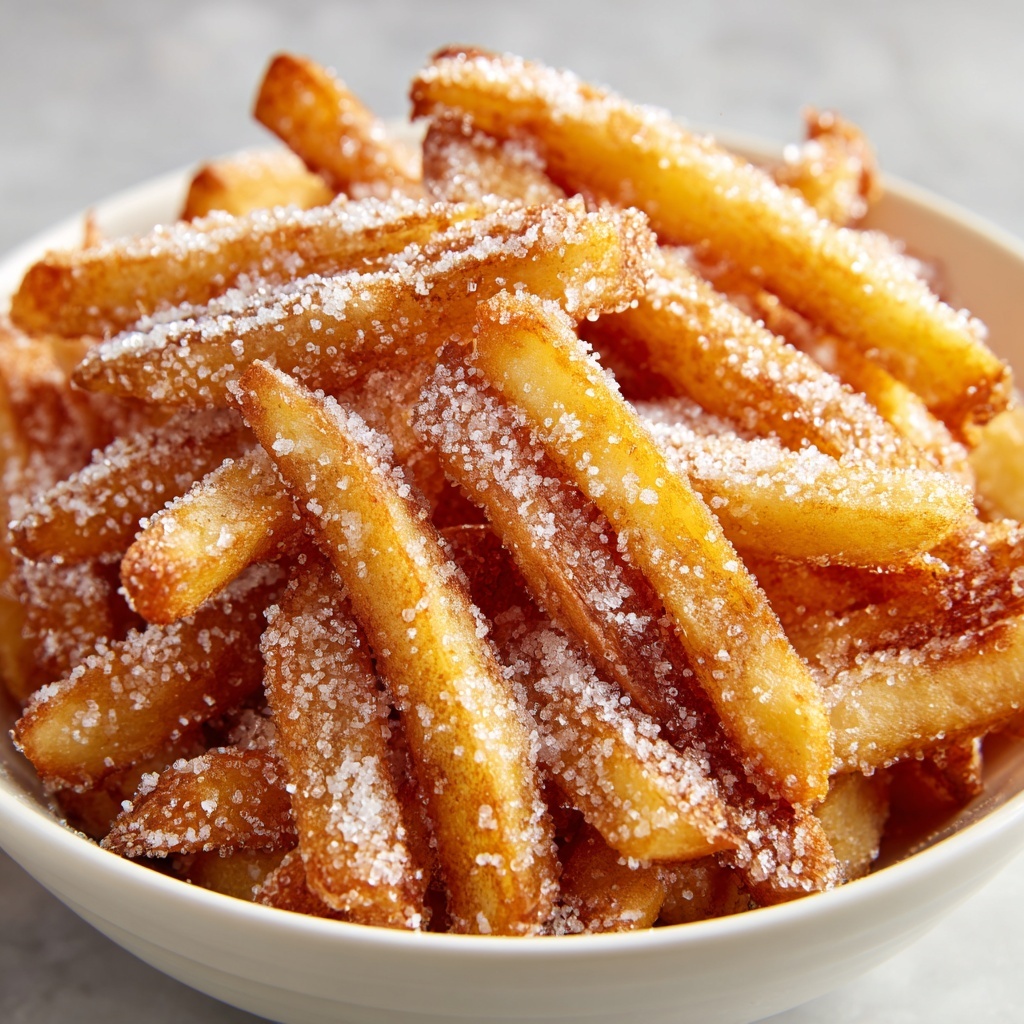 Crispy Air Fryer Apple Fries Recipe - Recipe Image