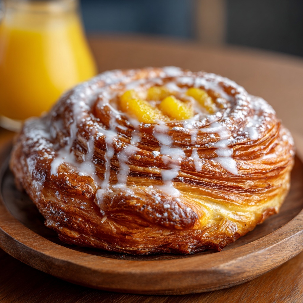 Peach Pie Cruffins: A Deliciously Easy Recipe - Recipe Image
