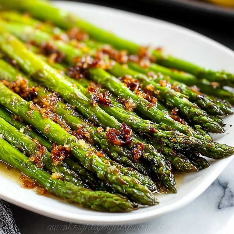 Easy Roasted Asparagus with Prosciutto and Parmesan Recipe