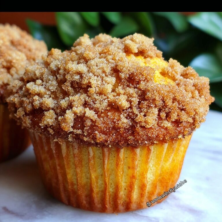 Pumpkin Streusel Muffins Recipe