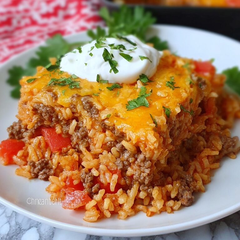 Cheesy Taco Rice Recipe