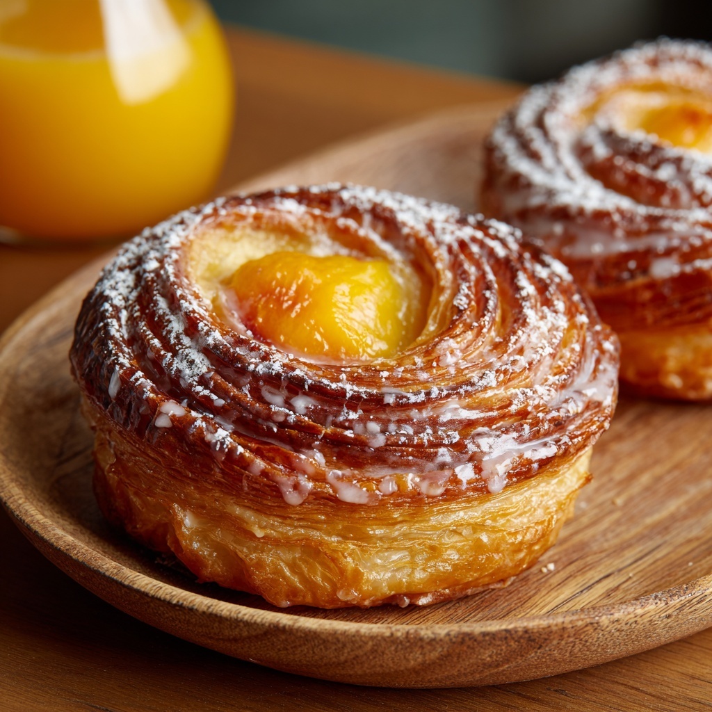 Peach Pie Cruffins: A Deliciously Easy Recipe - Recipe Image