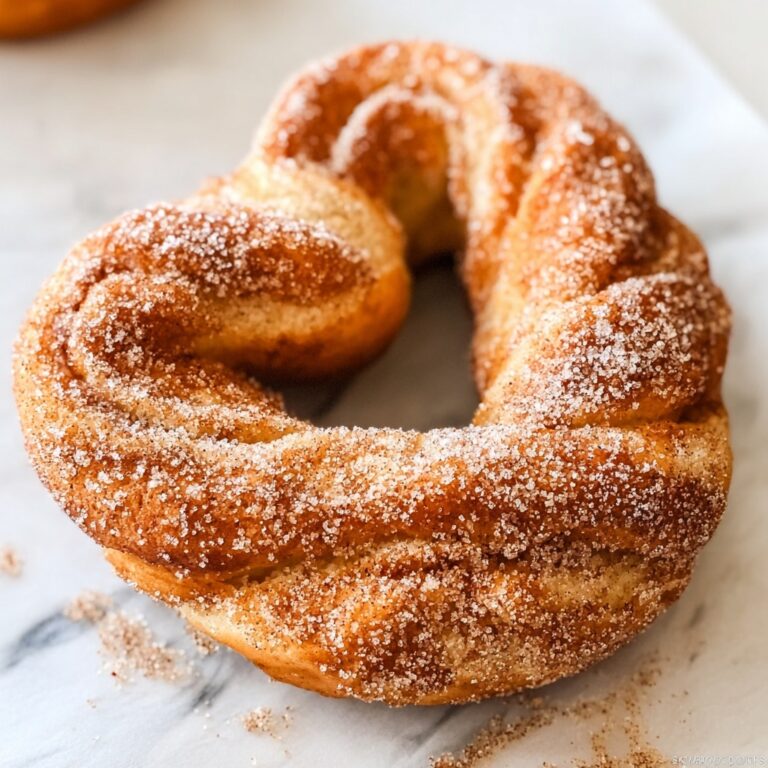 Irresistibly Sweet Cinnamon Sugar Strawberry Pretzels Recipe