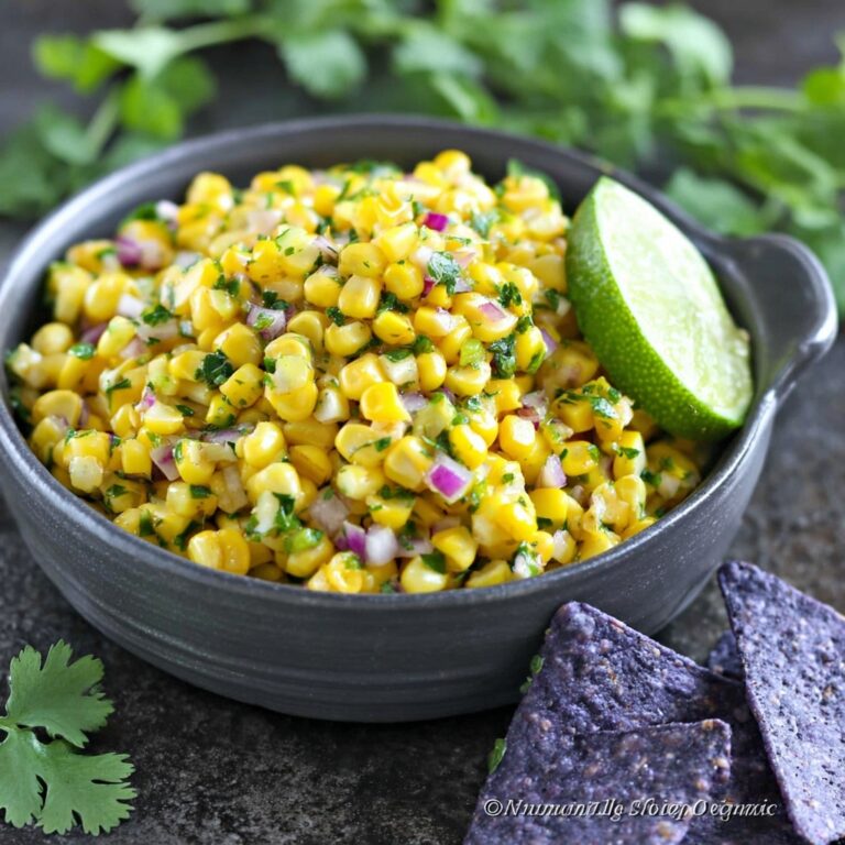 Roasted Chili Corn Salsa Recipe