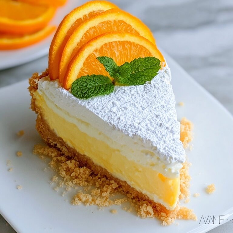 No-Bake Orange Creamsicle Pie Recipe