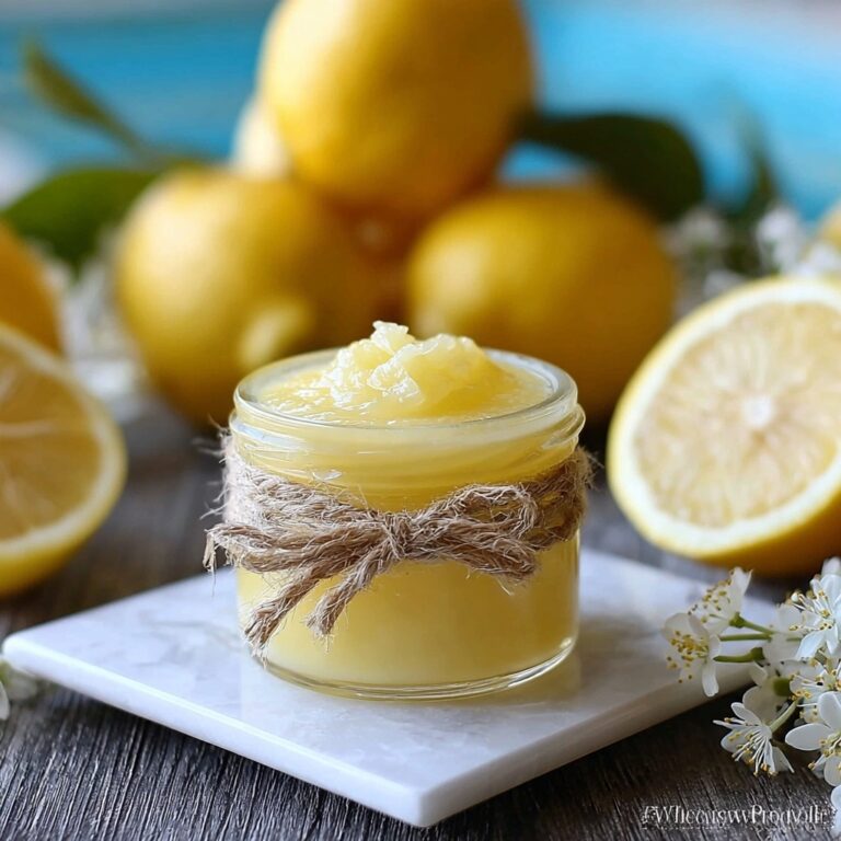 Italian Lemon Spread Delight Recipe