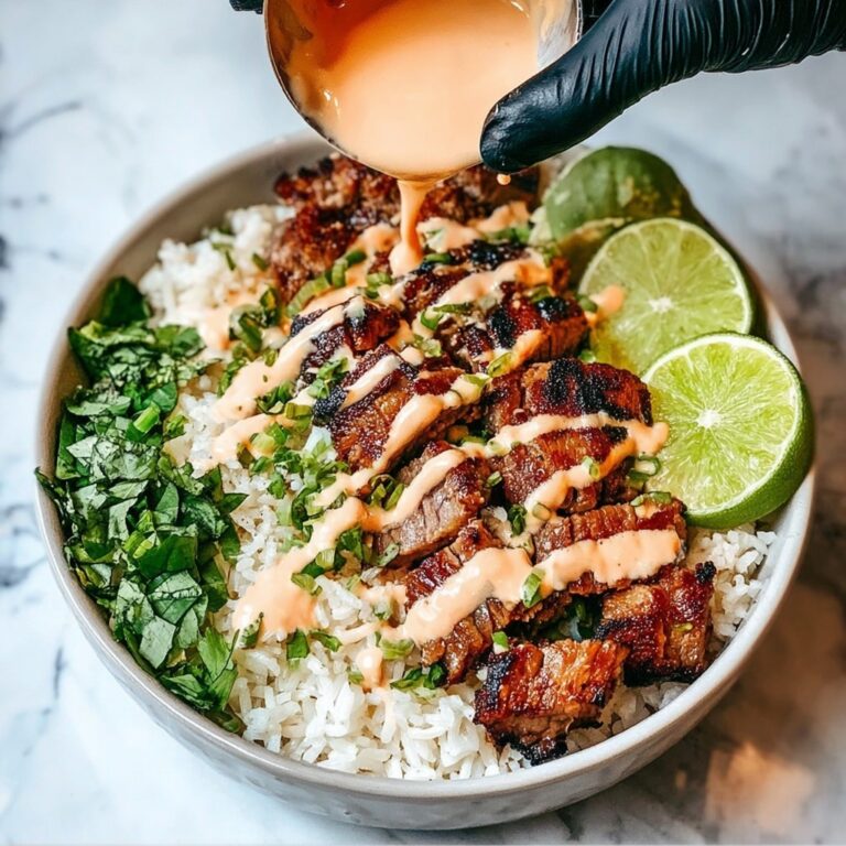 Chili Chicken Bowl with Coconut Lime Drizzle Recipe