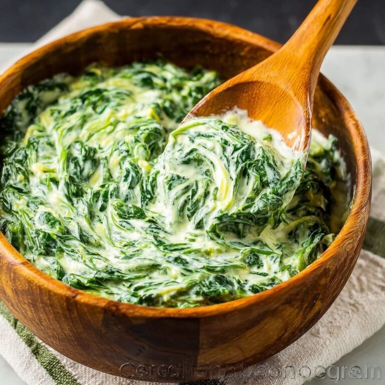 Creamed Spinach Recipe