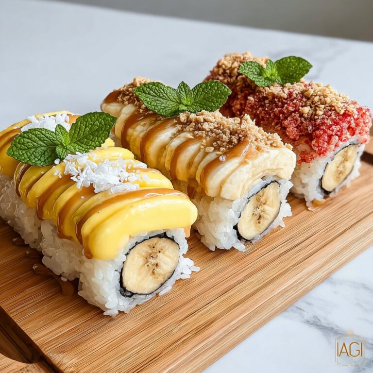 Summer Banana Sushi Recipe