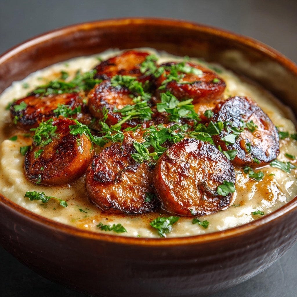 Andouille Sausage Cajun Gravy Recipe - Recipe Image