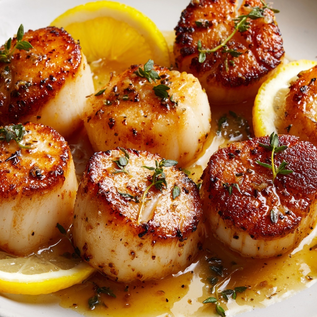 Pan-Seared Scallops: An Amazing Ultimate Seafood Sensation Recipe - Recipe Image