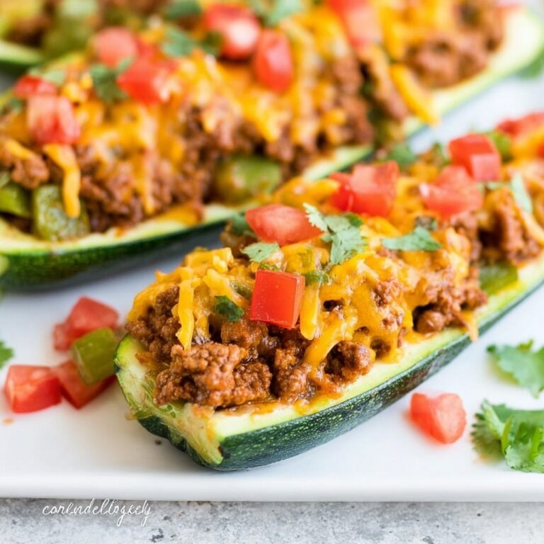 Mexican Stuffed Zucchini Boats Recipe
