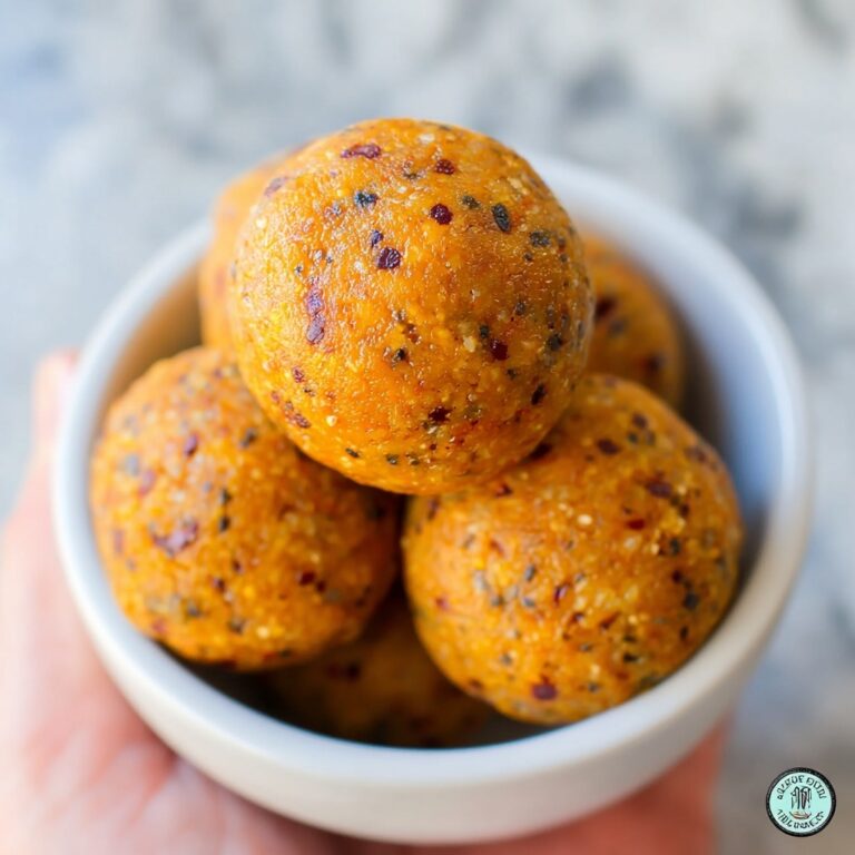 No-Bake Healthy Pumpkin Pie Energy Balls Recipe