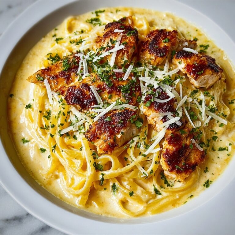 Garlic Butter Chicken Parmesan Pasta Recipe