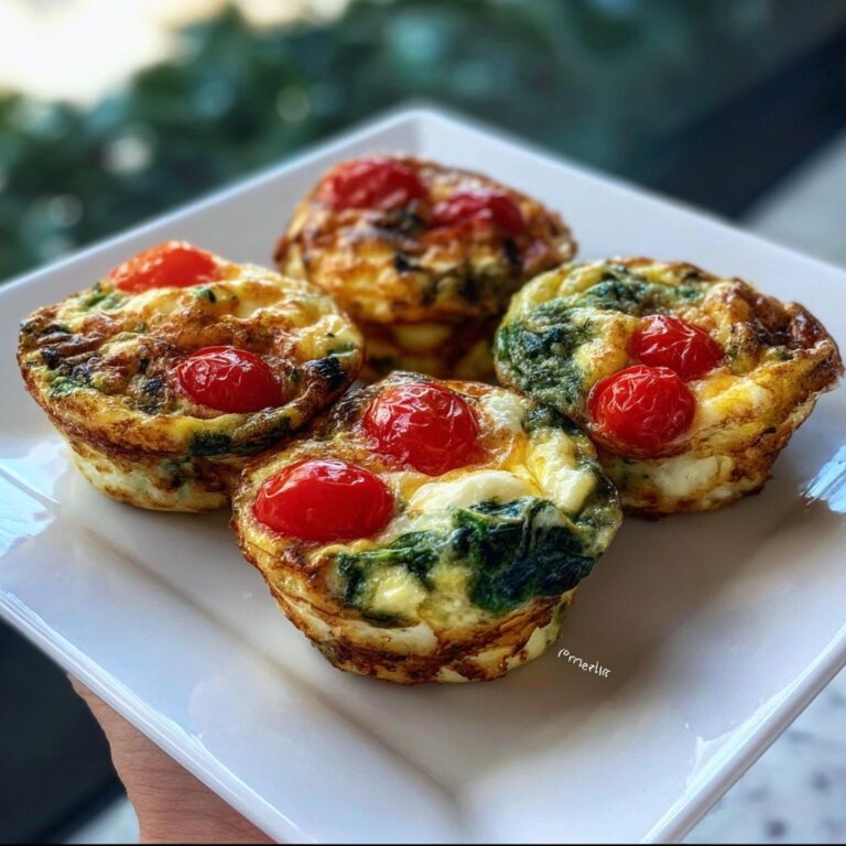 Egg White Veggie Muffins Recipe