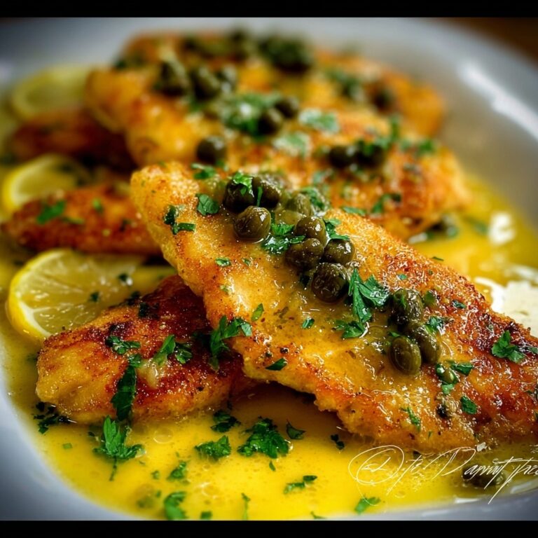 Delicious Chicken Piccata with Lemon Sauce Recipe