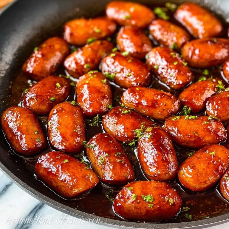 Honey Glazed Sausages Recipe