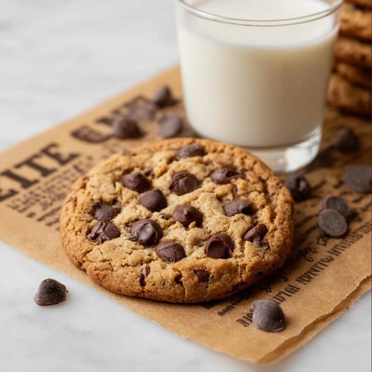 Brown Butter Sourdough Discard Chocolate Chip Cookies Recipe