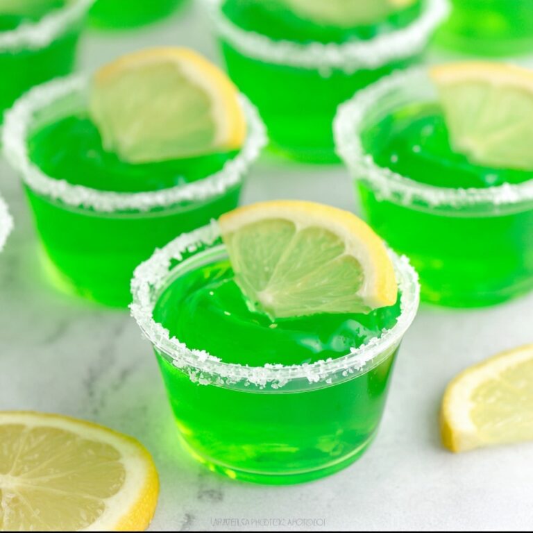 Lime Margarita Jello Shots Recipe